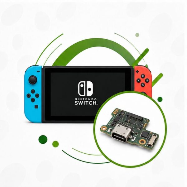 Reparación Conector de Carga Nintendo Switch