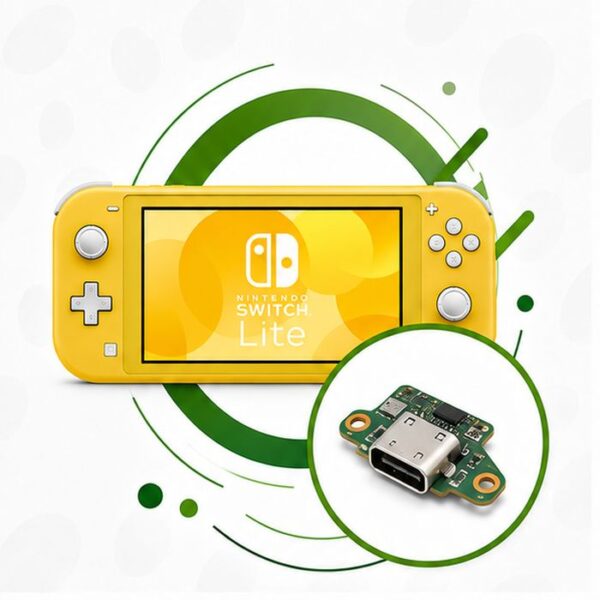 Reparación Conector de Carga Nintendo Switch Lite
